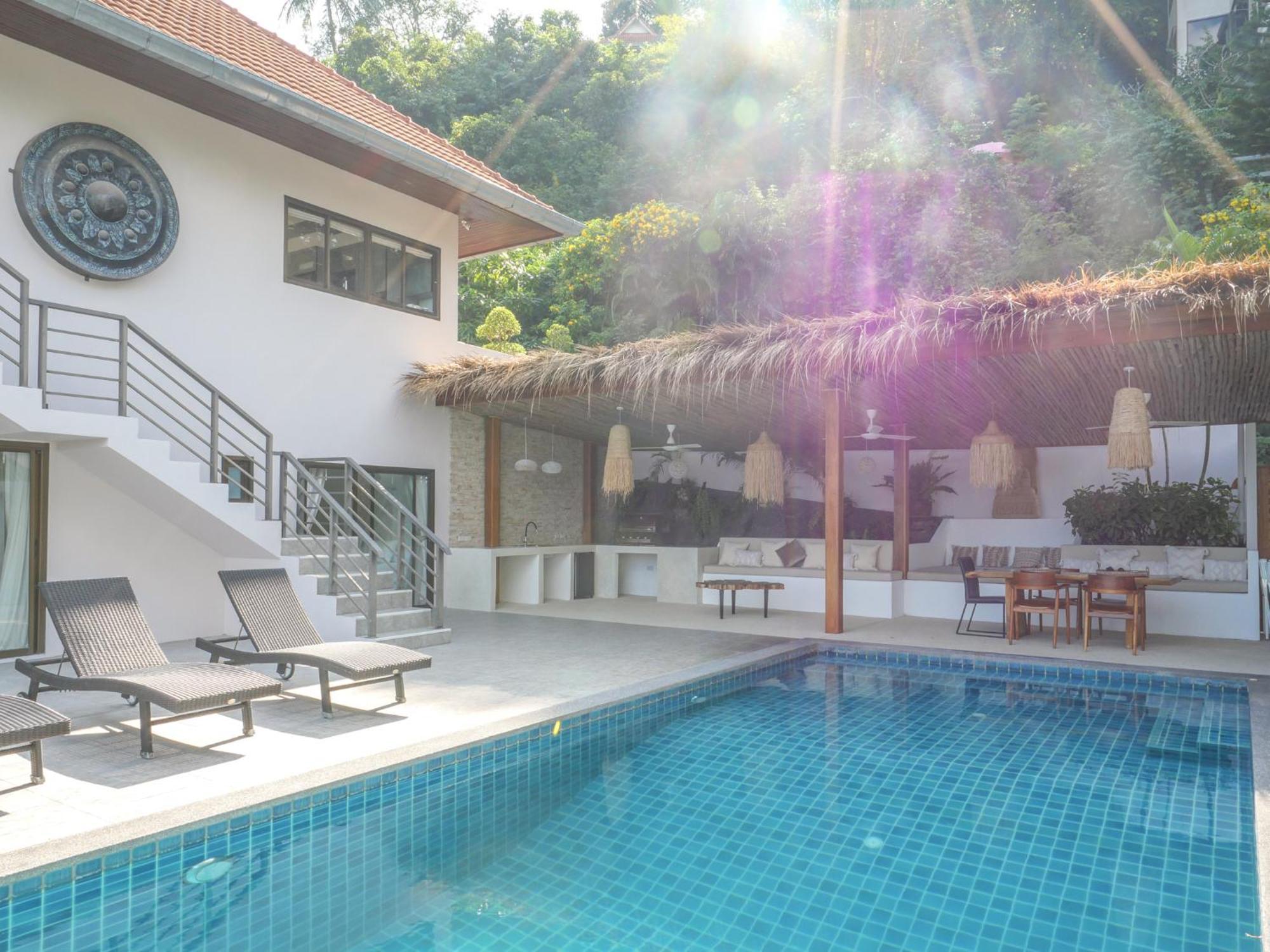 Villa Macha 2 Bedroom Private Pool&Seaview Chaweng Plajı Dış mekan fotoğraf