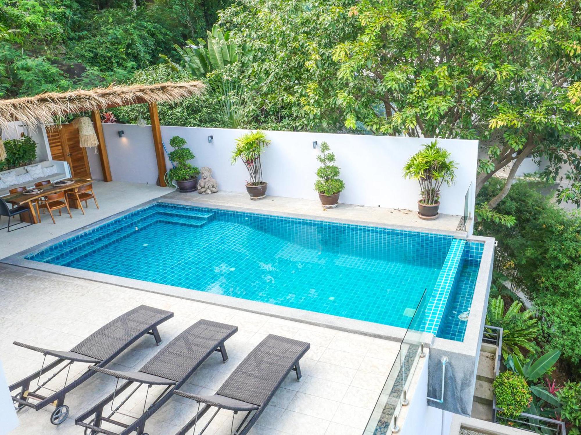 Villa Macha 2 Bedroom Private Pool&Seaview Chaweng Plajı Dış mekan fotoğraf