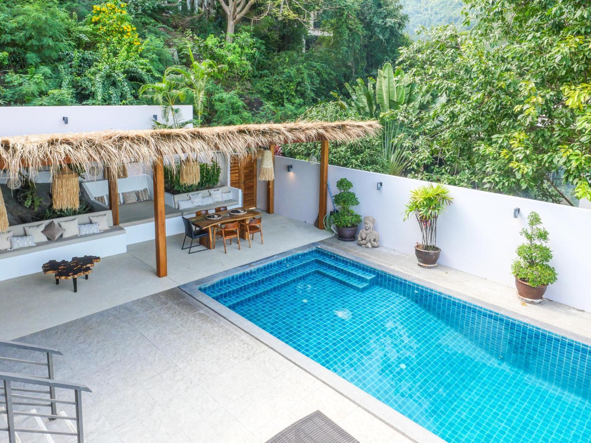 Villa Macha 2 Bedroom Private Pool&Seaview Chaweng Plajı Dış mekan fotoğraf